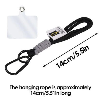 Mobile Phone Braided Wrist Strap