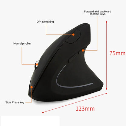 Vertical Right Hand Wireless Mouse