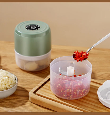 Electric Mini Garlic Chopper Meat Grinder