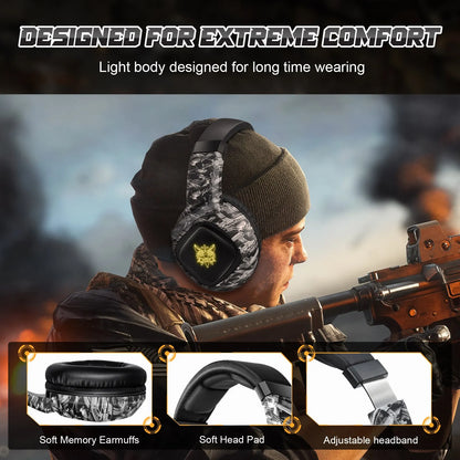 K19 Gaming Headset Wired With Mic
