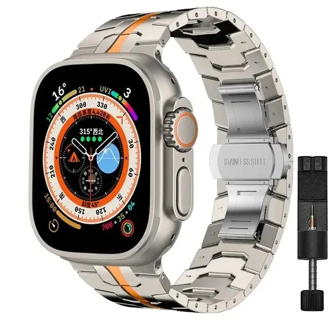 Titanium Strap For Apple Watch