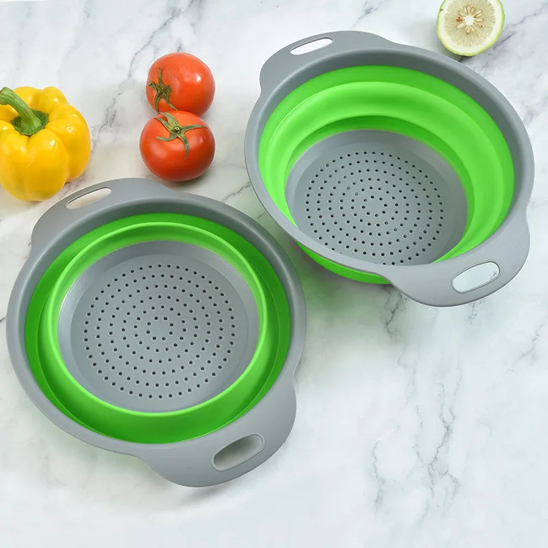 Foldable Fruit Veg Washing Basket