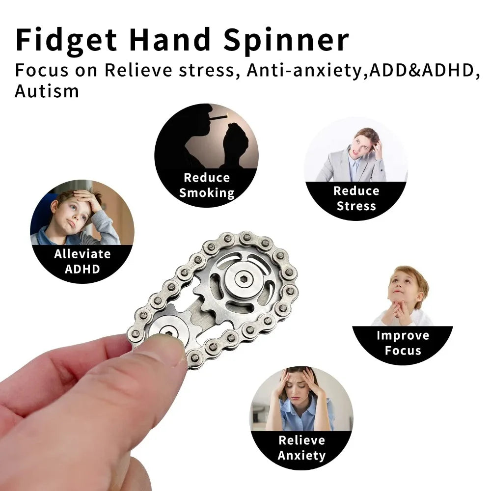 Metal Hand Chain Spinner