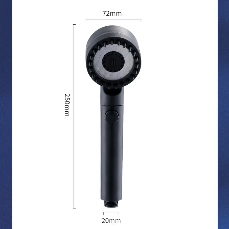 High Pressurized Shower Head Adjustable