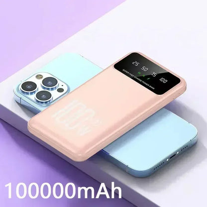 100W Super Fast Charging Portable Power bank