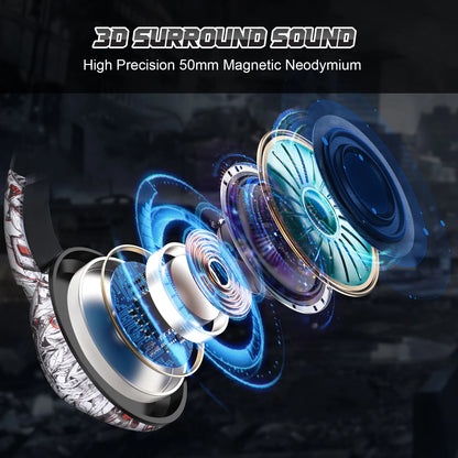 K19 Gaming Headset Wired With Mic