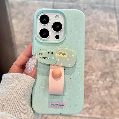 Cute Finger Ring Case For iPhone
