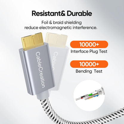 CableCreation Type USB C to Micro B Cable