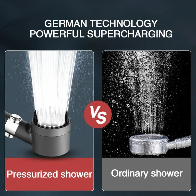 High Pressurized Shower Head Adjustable