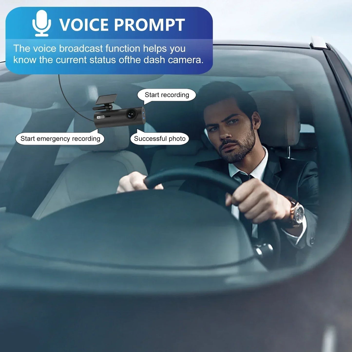 Car Dash Cam DVR Auto Recorder