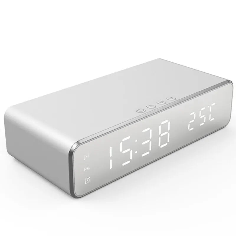 Wireless Charger Time Alarm Clock