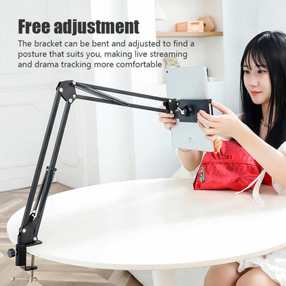 Rotating Long Arm Tablet Phone Holder