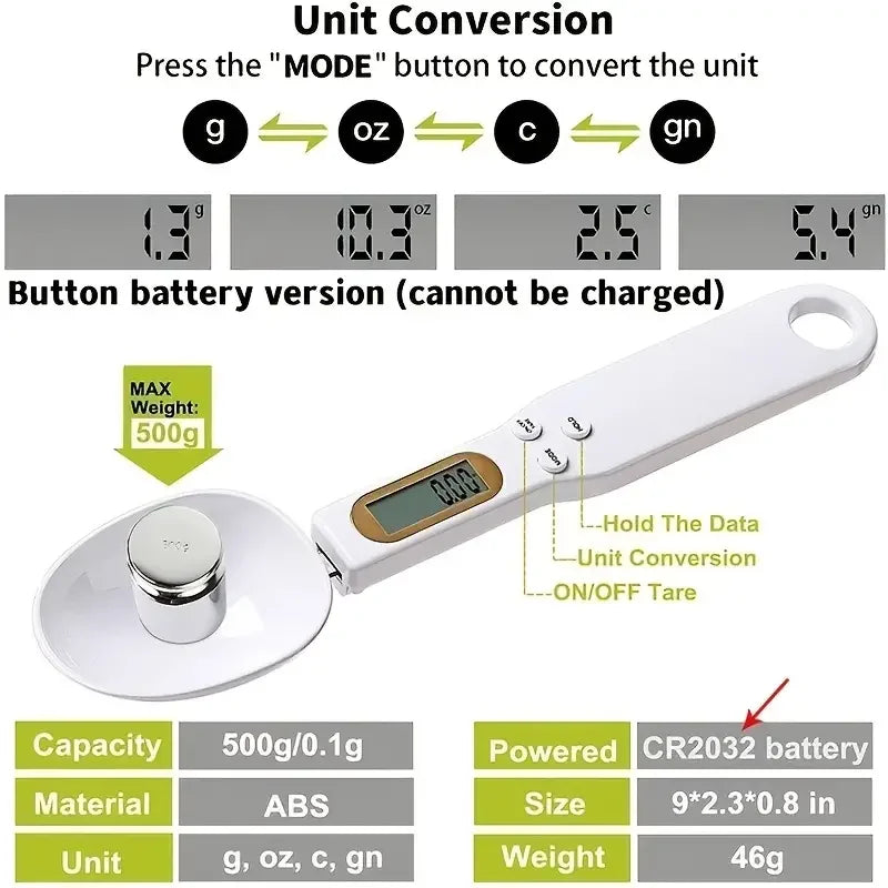 Mini Spoon Digital Scale
