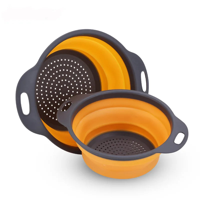 Silicone Veg And Fruit Cleaning Basket