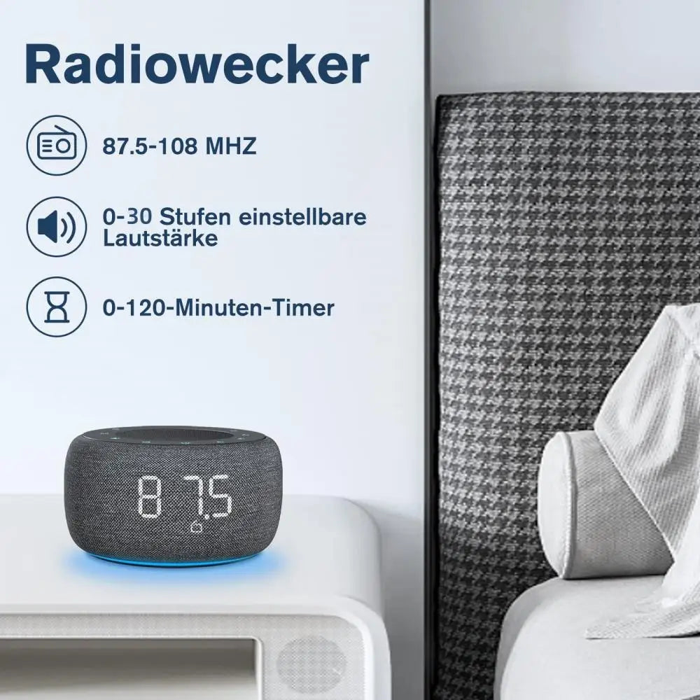 Digital Clock 7 Color Nightlight - Radio