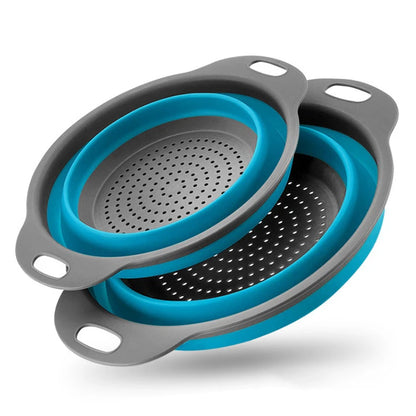 Foldable Fruit Veg Washing Basket