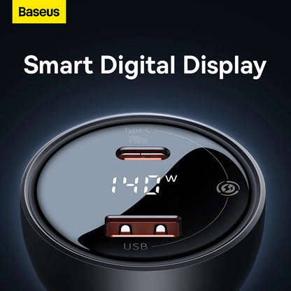 Baseus Laptop 140W Car Charger USB Type C