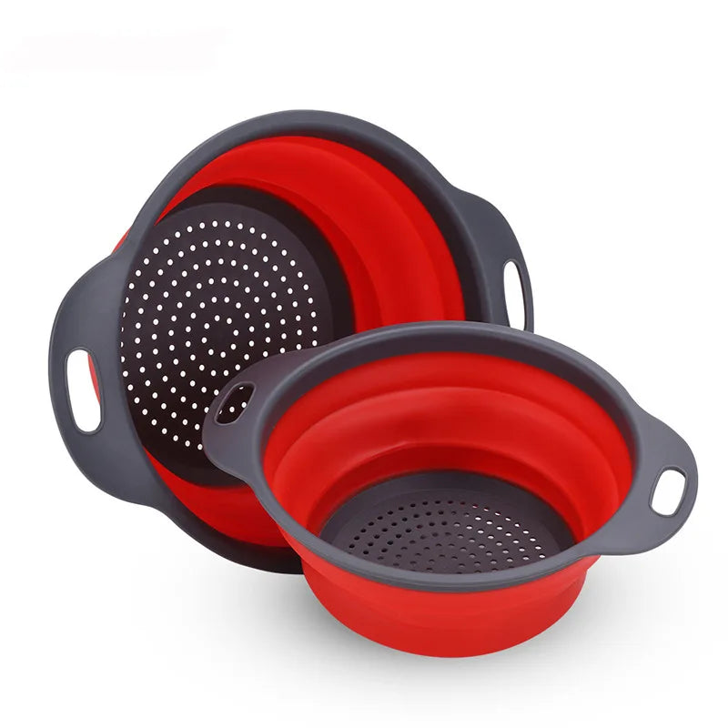 Silicone Veg And Fruit Cleaning Basket