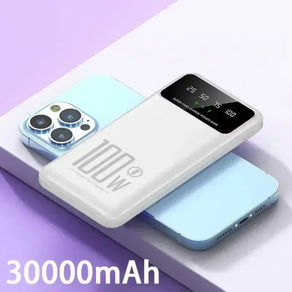 100W Super Fast Charging Portable Power bank