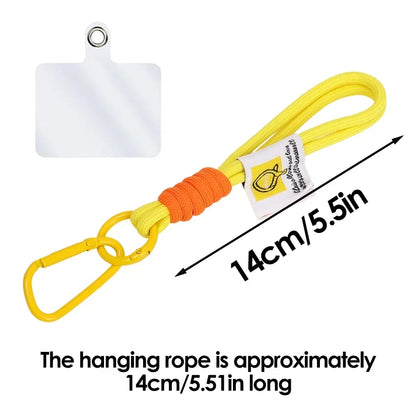 Mobile Phone Braided Wrist Strap