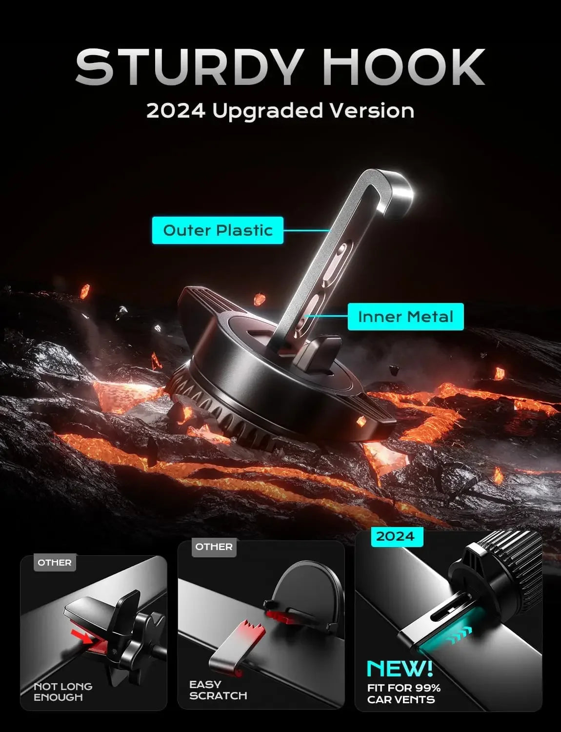 Wireless Super Fast Charging Phone Holder