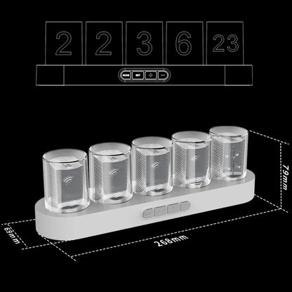 Digital Pixie Tube Clock