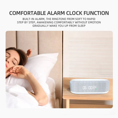 Wireless Charger Alarm Clock Dock