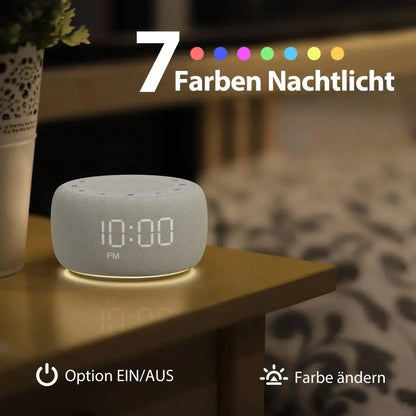 Digital Clock 7 Color Nightlight - Radio