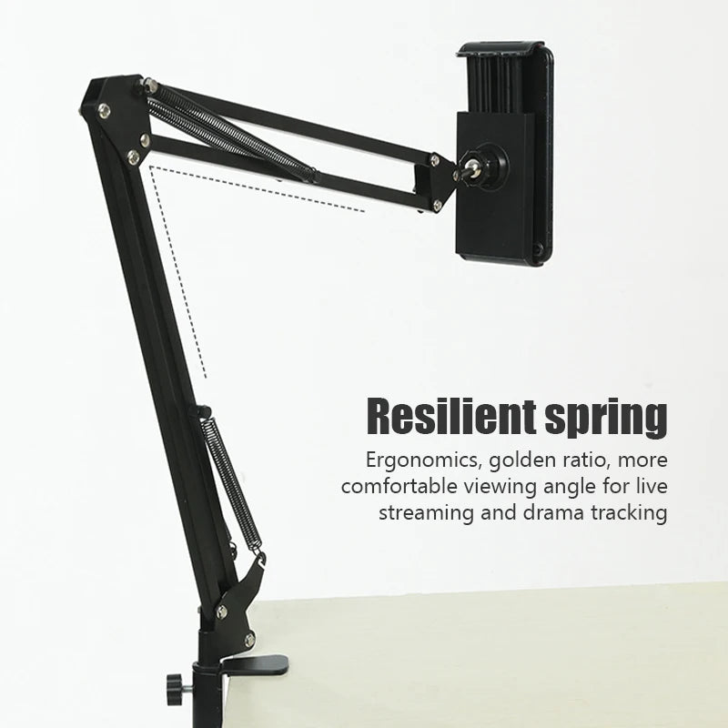 Rotating Long Arm Tablet Phone Holder