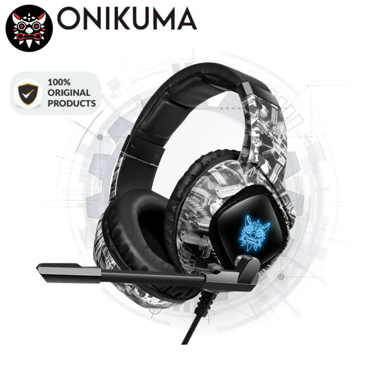 K19 Gaming Headset Wired With Mic