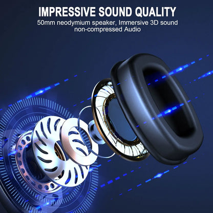 Meg Wireless Wired Gaming Headset with Mic