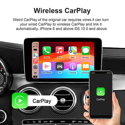 CarPlay AI Box Android 13 - Youtube Netflix