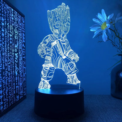 Guardians 3D Visual LED Lamp