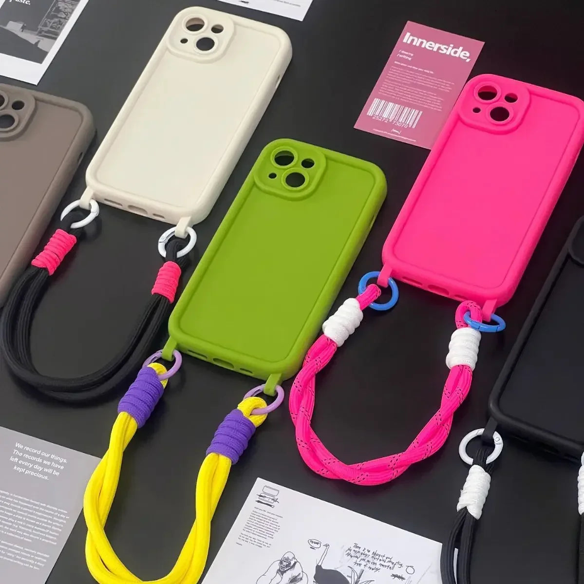 Candy Hand Strap Case For iPhone