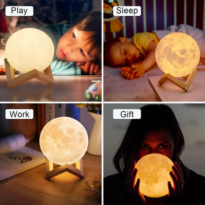 Moon Night Light LED Galaxy