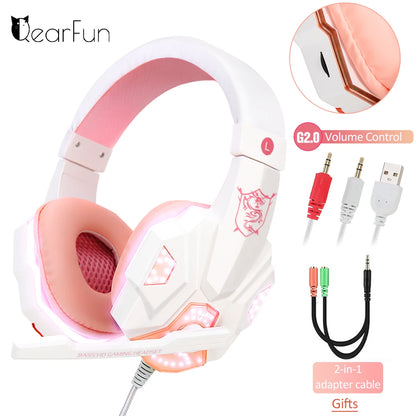 K3 Wired Gaming Headphones With Mic