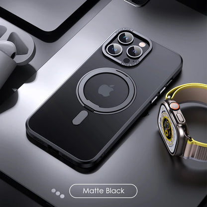 MagSafe Case For iPhone With Ring Holder