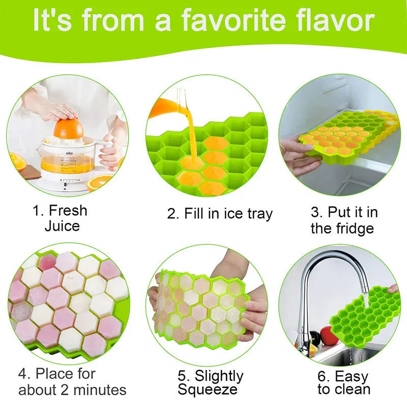 Silicone Ice Cube Maker BPA Free