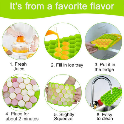 Silicone Ice Cube Maker BPA Free