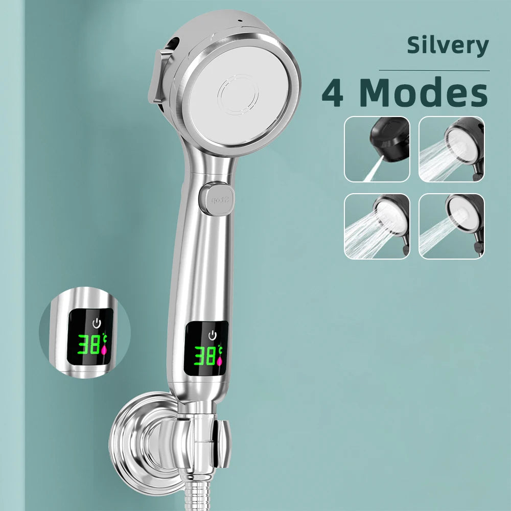 High Pressure Shower Temp Display