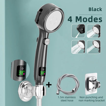 High Pressure Shower Temp Display