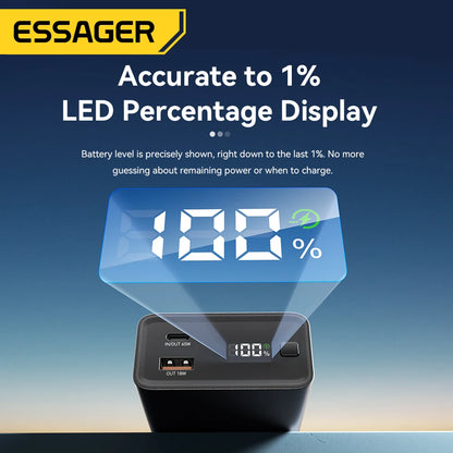 Essager Power Bank 20000mAh 65W