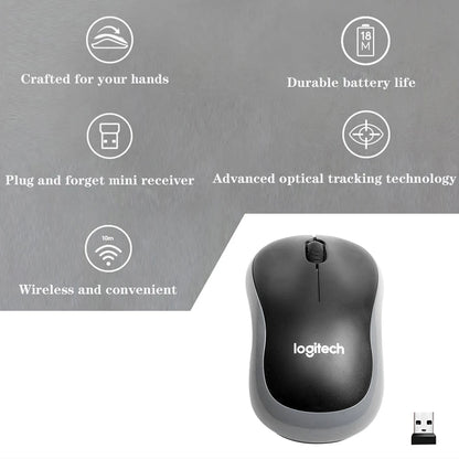 Logitech M185 Wireless Mouse USB