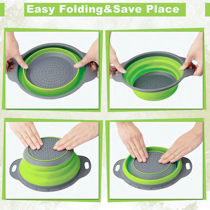 Silicone Veg And Fruit Cleaning Basket