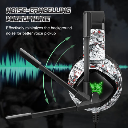 K19 Gaming Headset Wired With Mic