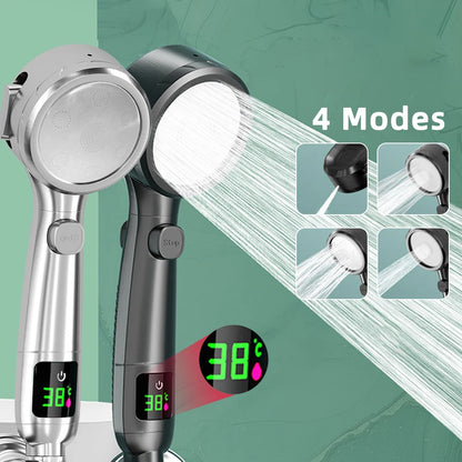High Pressure Shower Temp Display