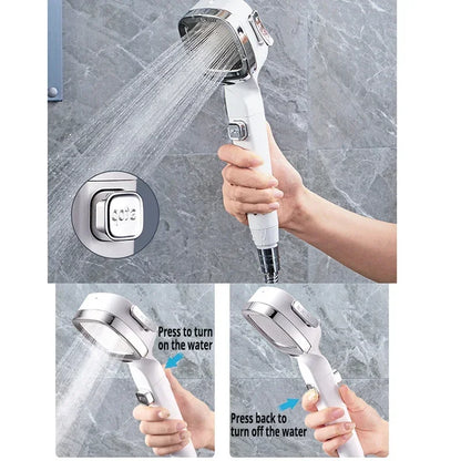 High Pressure Shower Head 3 Modes