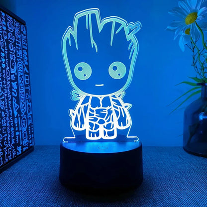 Guardians 3D Visual LED Lamp