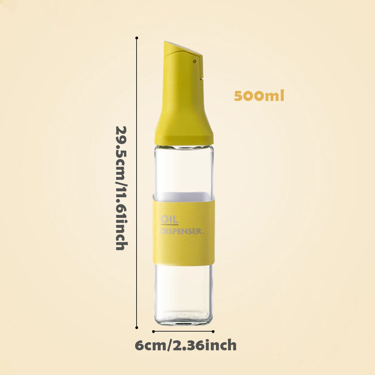 Automatic Glass Oil Bottle