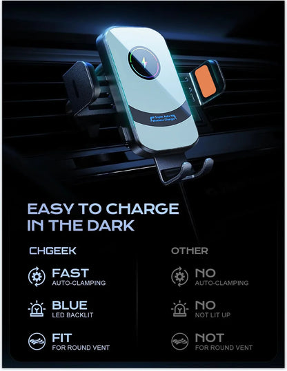 Wireless Super Fast Charging Phone Holder